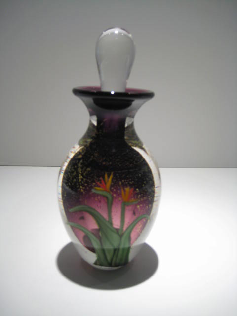 Bird of Paradise Perfume Bottle Artist: Leslie Wilton Catalog: 622-34-7